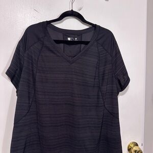 Xersion Black Boxy Short Sleeve T-Shirt